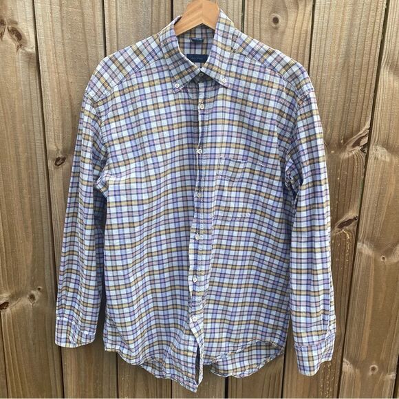 Jeff Rose Button Down Checkered Shirt - Picture 1 of 6